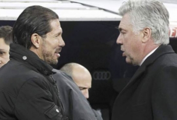Bị cầm hòa, Ancelotti tố Atletico đá bạo lực